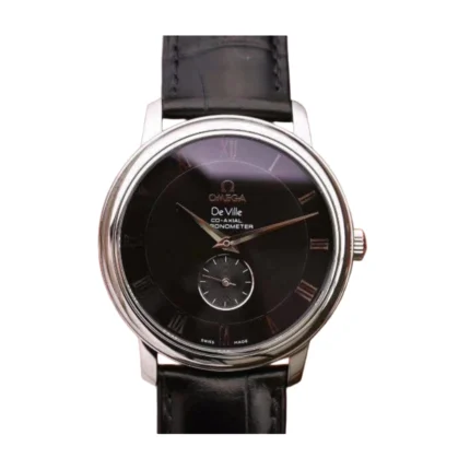 New Arrivals omega de ville prestige black dial replica 7