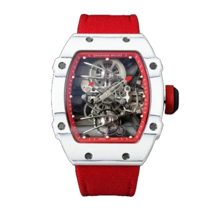 New Arrivals richard mille rm27 02 rafael nadal tourbillion red strap replica 1
