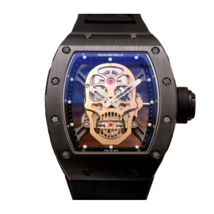 New Arrivals richard mille rm52 01 tourbillion black dial replica 7