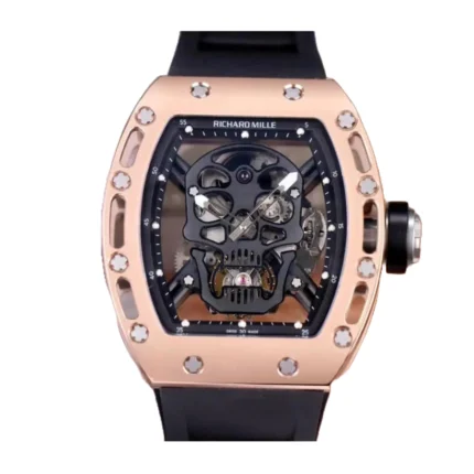 New Arrivals richard mille rm52 01 tourbillion rose gold replica 8