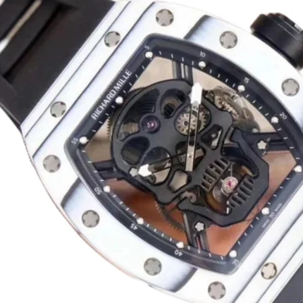 New Arrivals richard mille rm52 01 tourbillion white replica 2