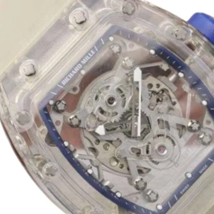 New Arrivals richard mille rm56 02 tourbillion transparent replica 2