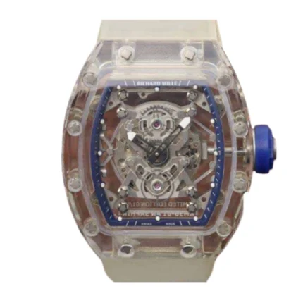 New Arrivals richard mille rm56 02 tourbillion transparent replica 5