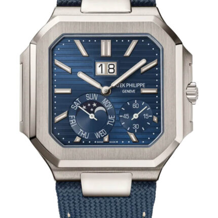 New Arrivals patek philippe cubitus grand date day moon phases 5822p 001